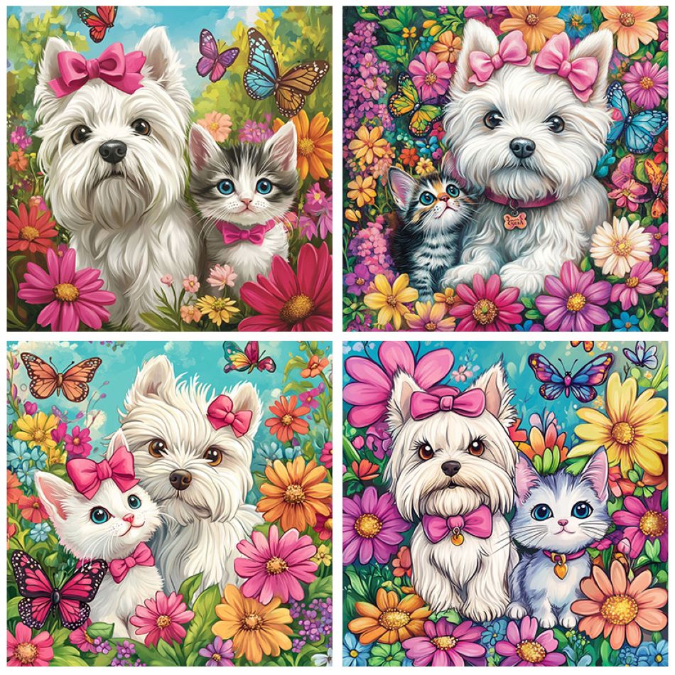 Resin Craft For Beginners - CHENISTORY Dog 5d Diamond Painting Kits