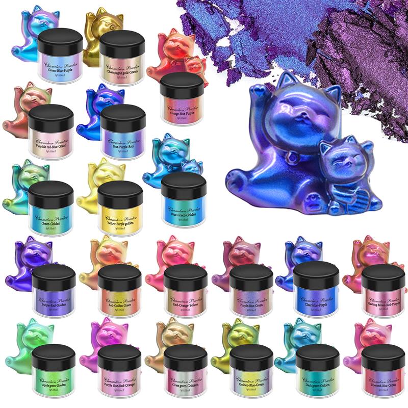 Resin Pigment Set - 3g Chameleon Mica Powder Epoxy Resin