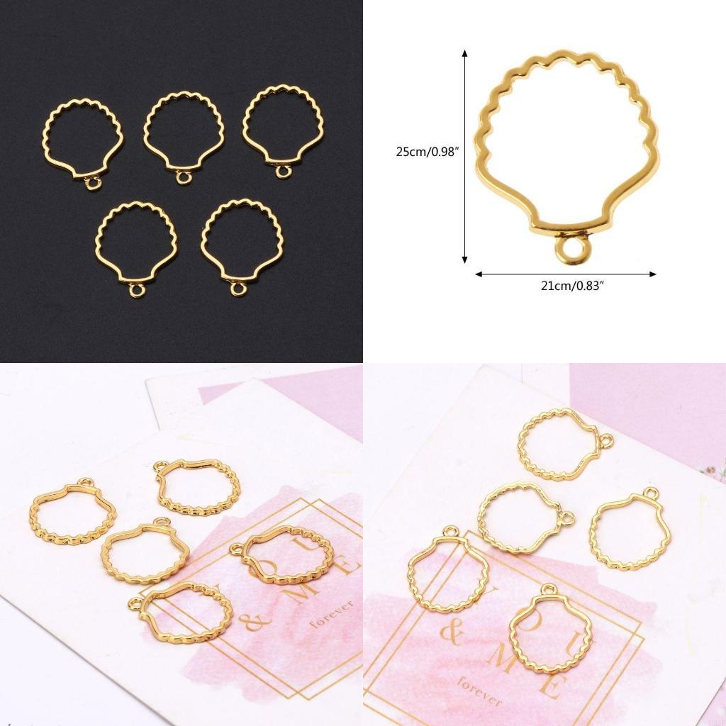 Bezels Set Pendant - 5 Miếng Cho Vỏ Trống Khung
