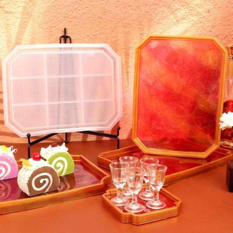 Geode Mold Silicone - Nhựa Silicon Bánh Khay Khuôn Khuôn