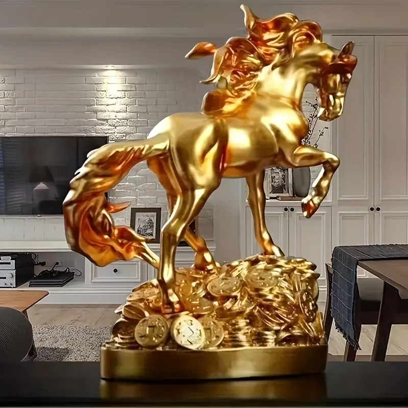 Resin Craft Ideas - 1 piece - Horse statue decorative