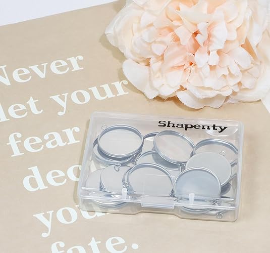 20 Pieces Stainless Steel Roun - đánh giá và giá Resin Crafts Diy