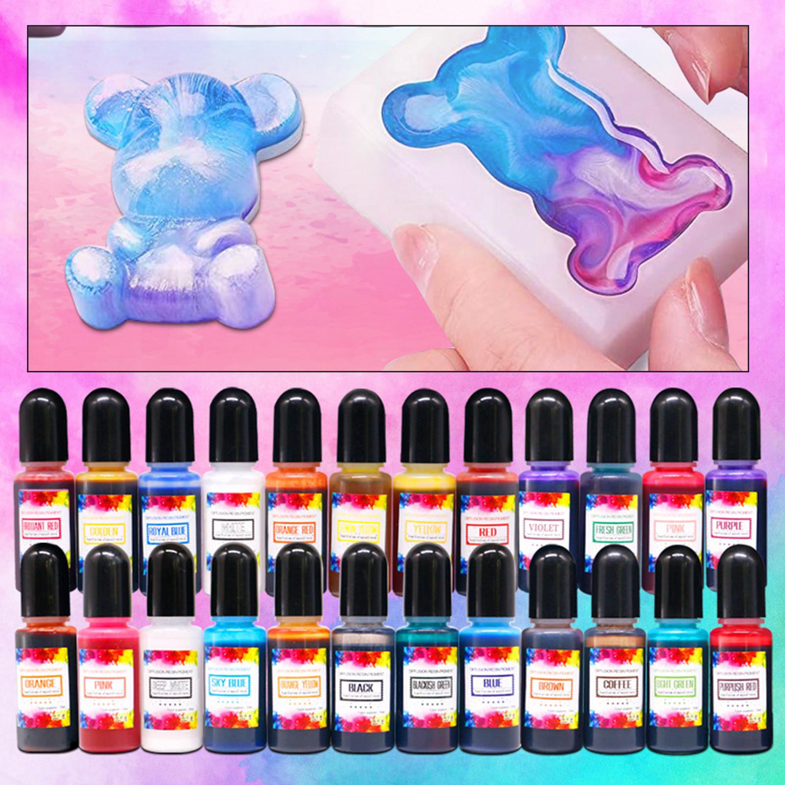 24Pcs Alcohol Inks Epoxy Resin - đánh giá và giá Resin Dye Alcohol