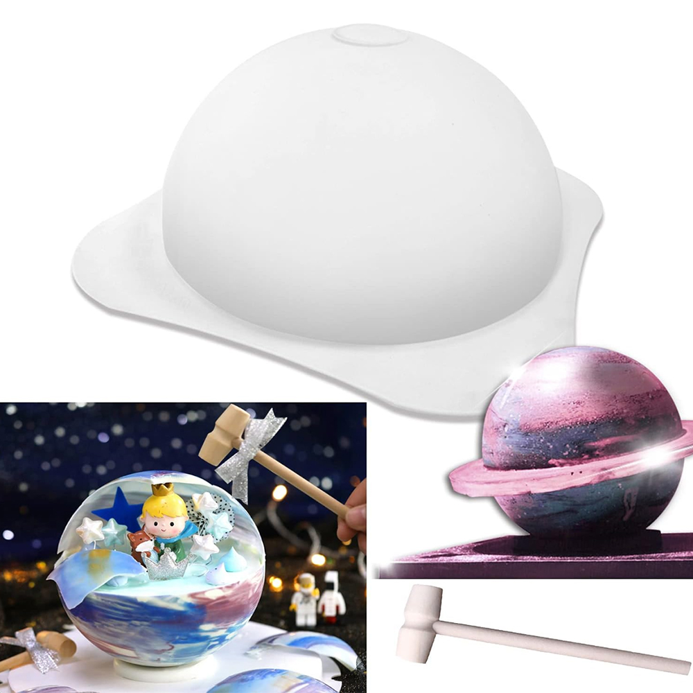 1/3pcs Large Silicone Hemisphe - đánh giá và giá Coaster Mold Round