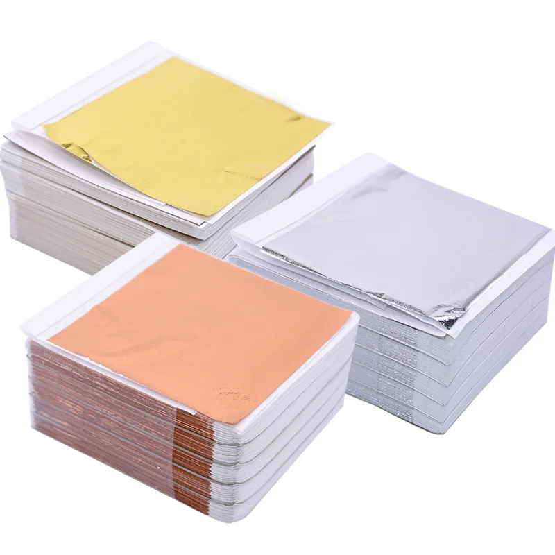 100Pcs Imitation Gold Sliver C - đánh giá và giá Gold Foil Flakes