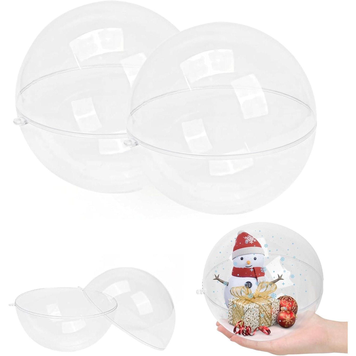 Fillable Clear Ornament Ball,  - đánh giá và giá Dome Mold Clear