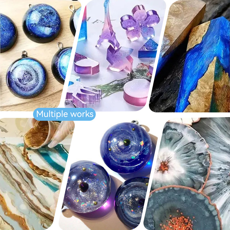 Starry Sky Epoxy Resin Pigment - đánh giá và giá Resin Pigment Set