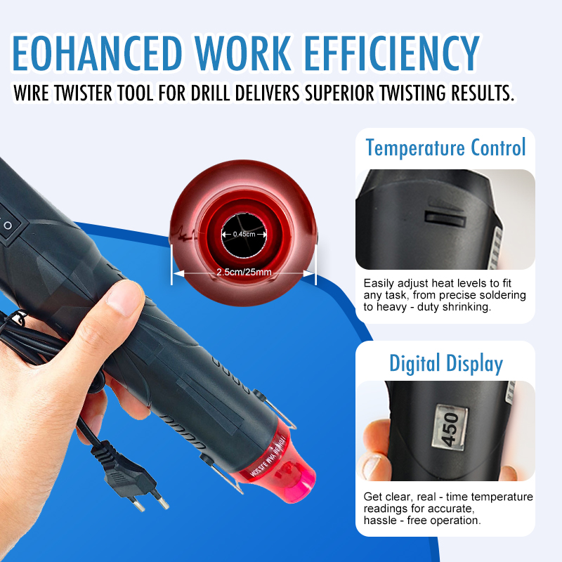 220V Hot Air Gun Soldering Tem - đánh giá và giá Heat Gun Small