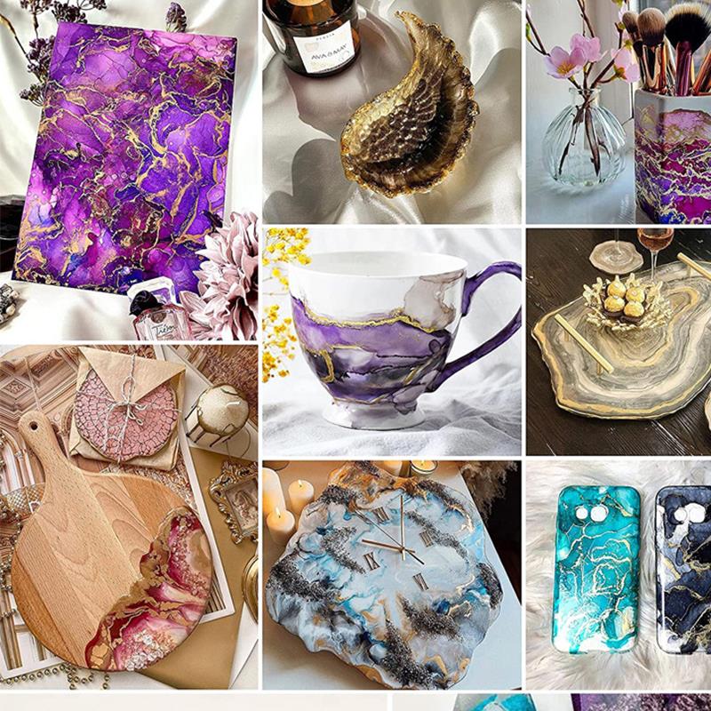 1 Set Resin Pigment Kit Art In - đánh giá và giá Resin Dye Alcohol