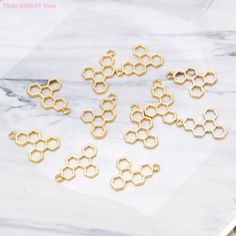 62KE 10x/Bộ Vàng Tổ Ong Mặt Dâ - đánh giá và giá Bezels Set Pendant