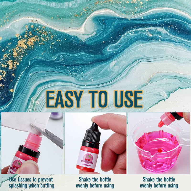 Epoxy Resin Color Pigment 24 V - đánh giá và giá Gold Foil Flakes