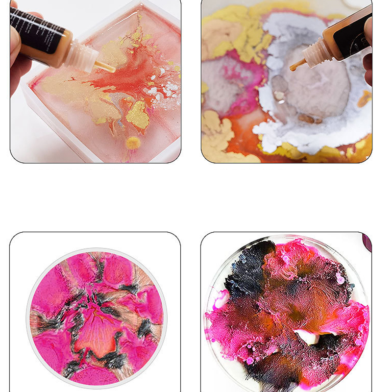 1 Set Art Ink Alcohol Epoxy Re - đánh giá và giá Resin Dye Alcohol