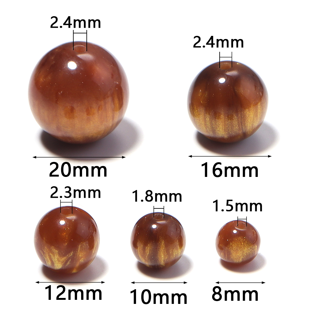 5-30pcs/lot 8-20mm Gilding Res - đánh giá và giá Resin Craft Projects