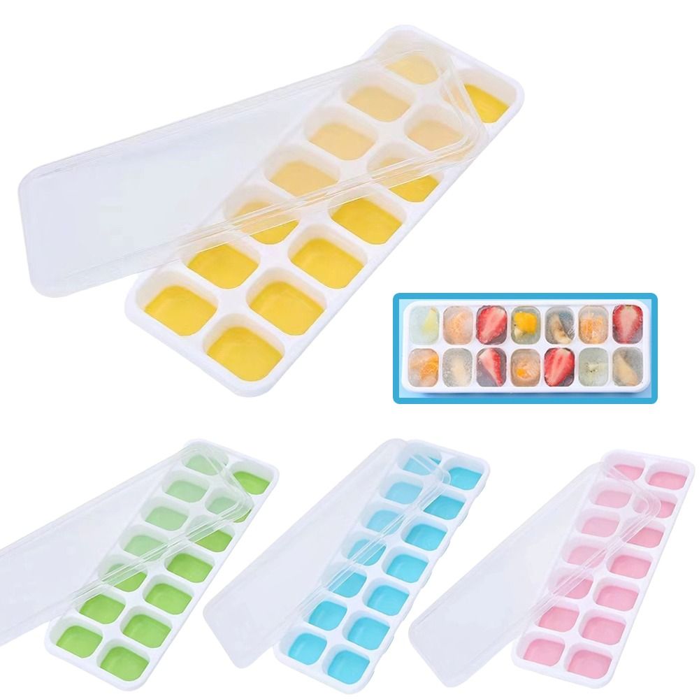14 Grid Ice Cube Tray Silicone - đánh giá và giá Silicone Mold Tray