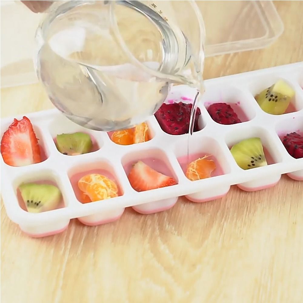 14 Grid Ice Cube Tray Silicone - đánh giá và giá Silicone Mold Tray