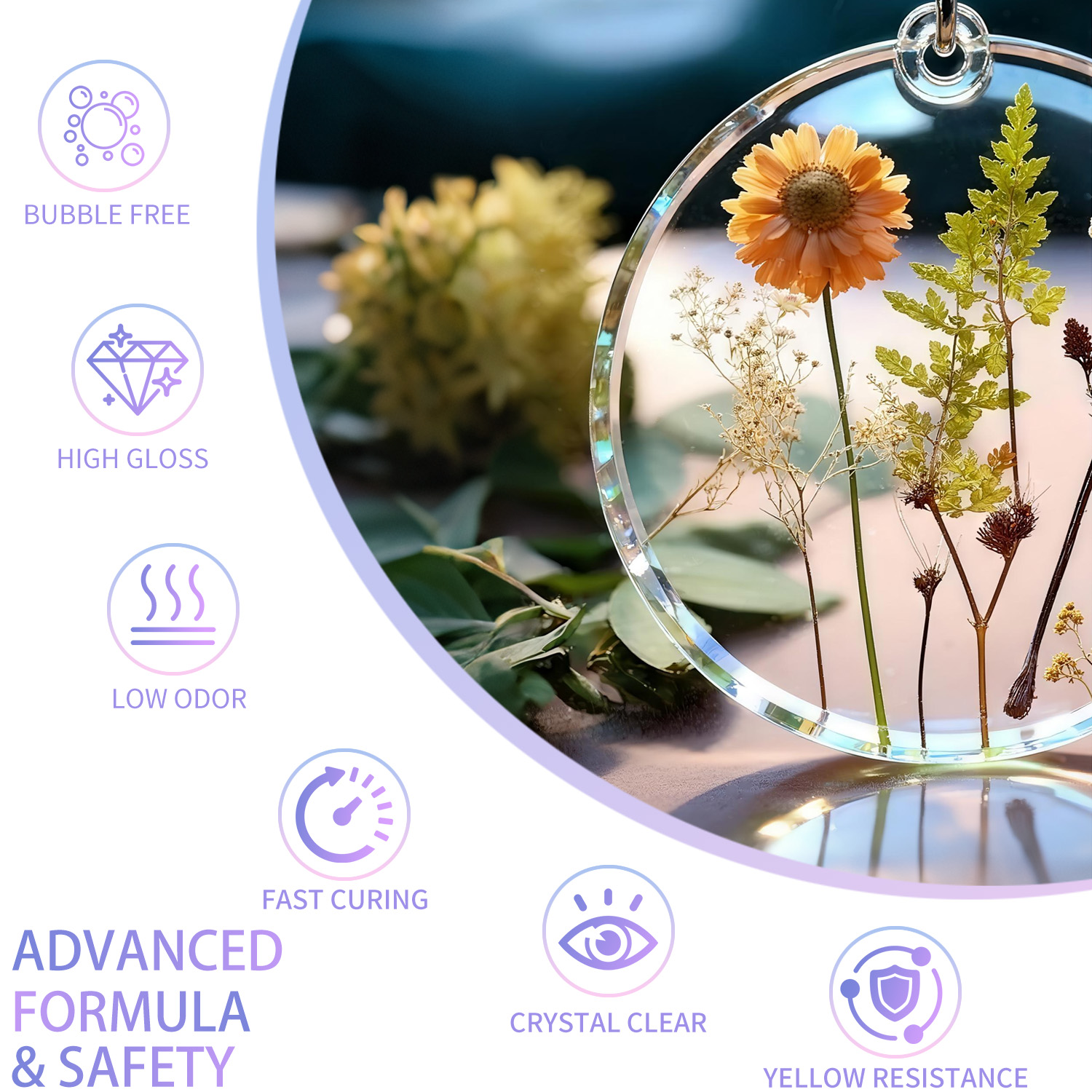 200g UV Resin Crystal Clear Ha - đánh giá và giá Epoxy Uv Resin Kit