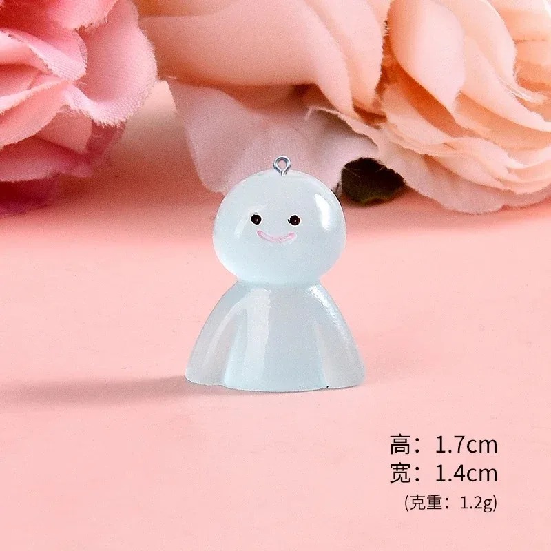 10Pcs Glow In Dark Cartoon Dol - đánh giá và giá Resin Craft Supplies