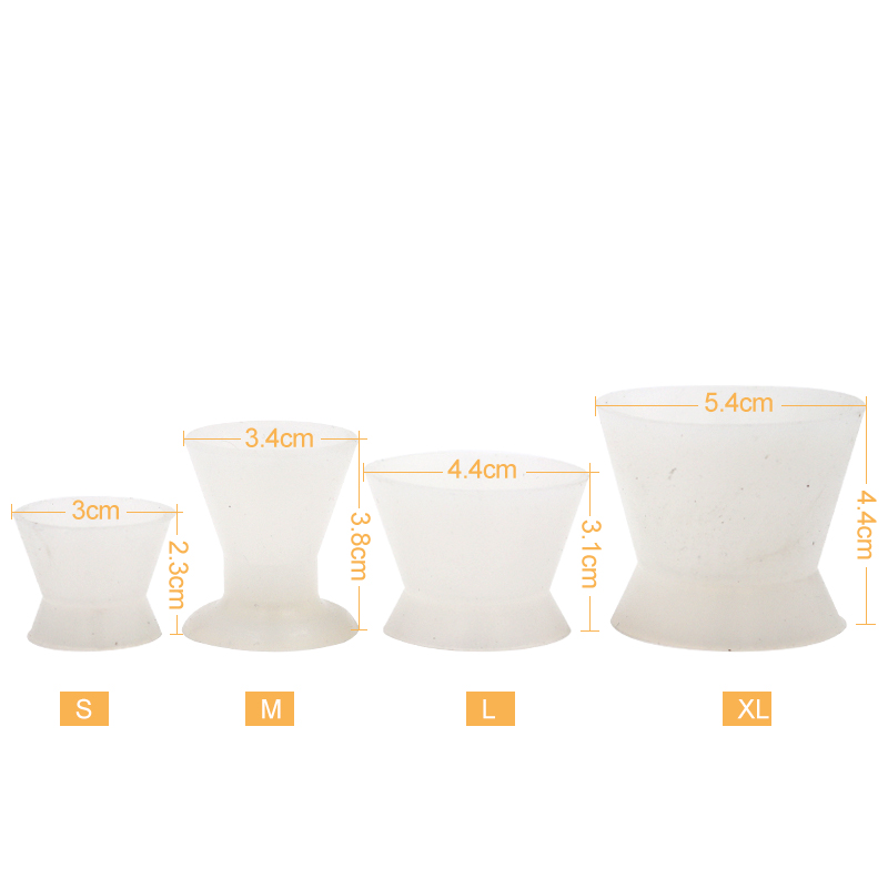 4pcs Dental Materials Mixing C - đánh giá và giá Mixing Cup Silicone