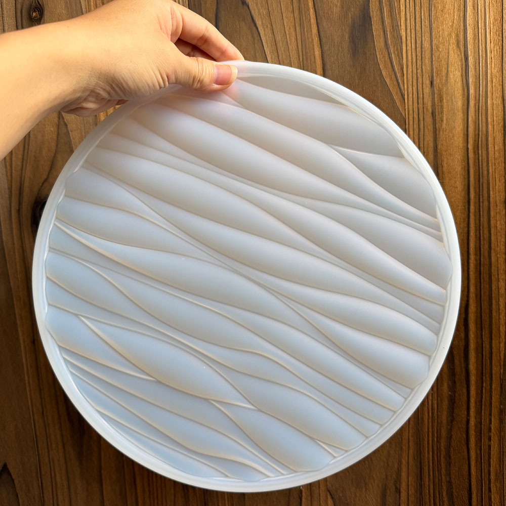 Large Round Tray Silicone Mold - đánh giá và giá Coaster Mold Round