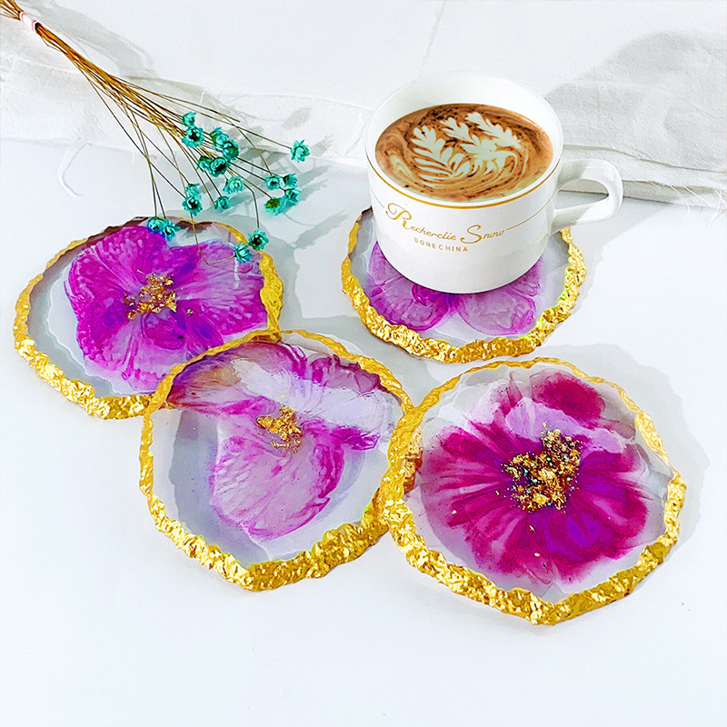 DM413 Drusy Coaster Resin Mold - đánh giá và giá Resin Craft Ideas