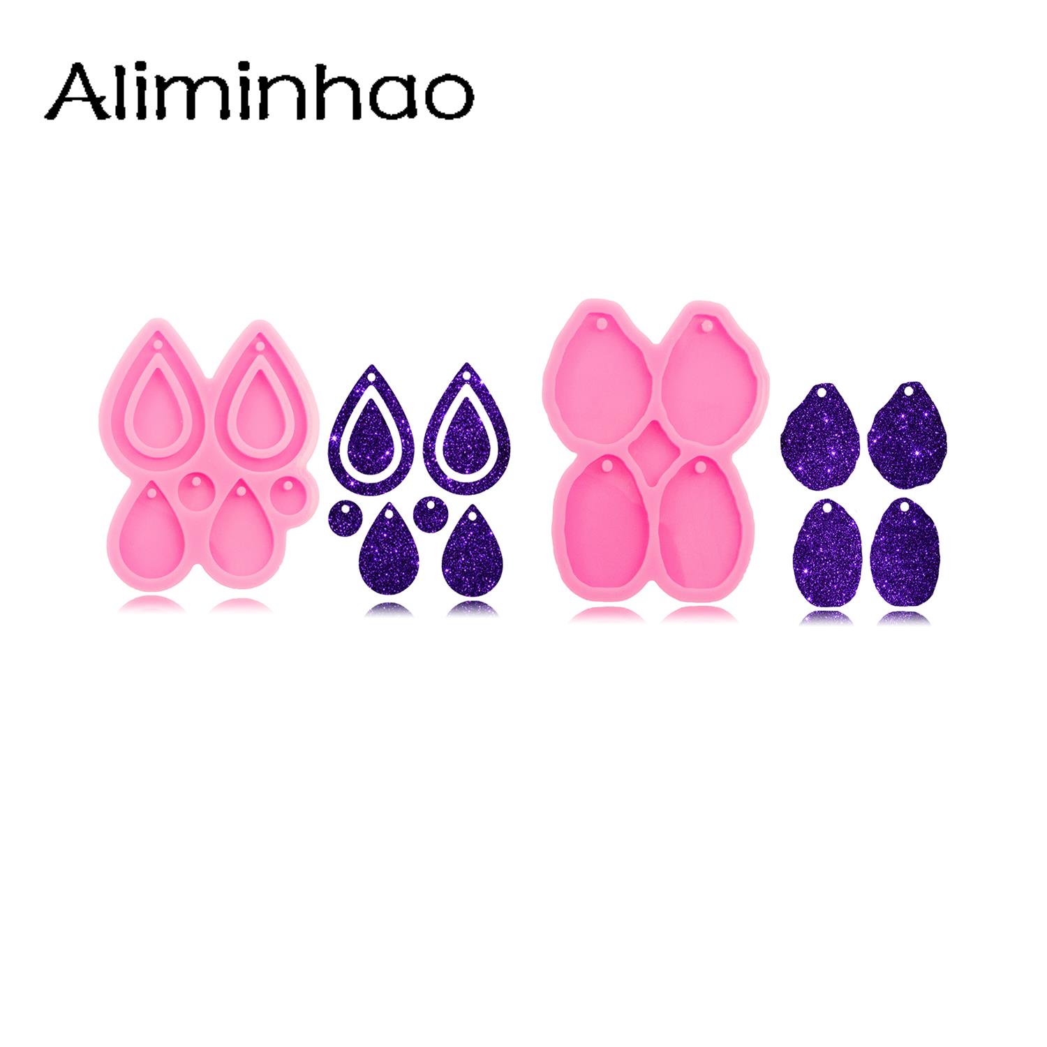 DY1085 Sáng Bóng Geodes Khuôn  - đánh giá và giá Geode Mold Silicone