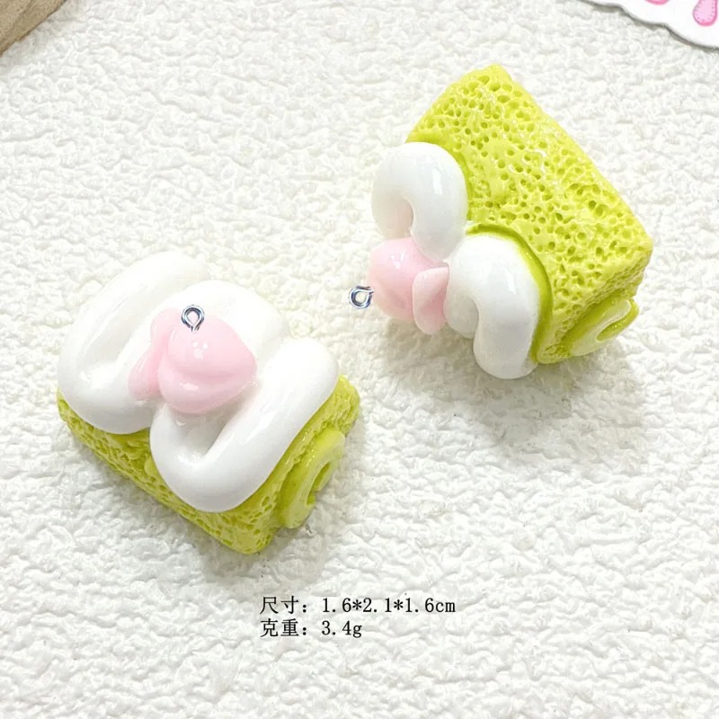 10Pcs Mini Simulated Cute Cake - đánh giá và giá Resin Craft Supplies