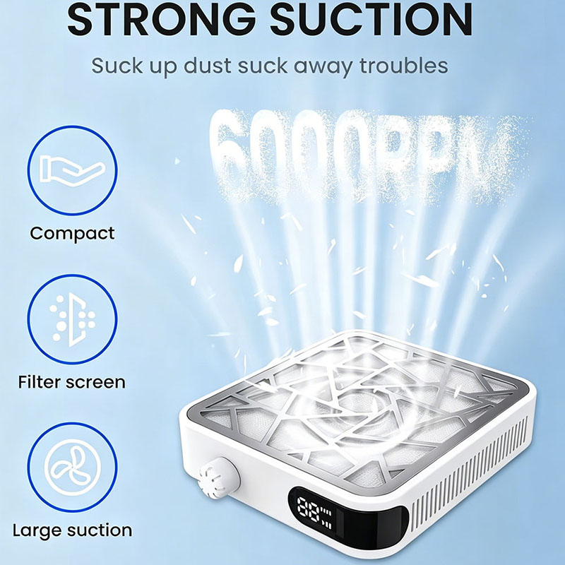Rechargeable Nail Dust Collect - đánh giá và giá Vacuum Chamber Small