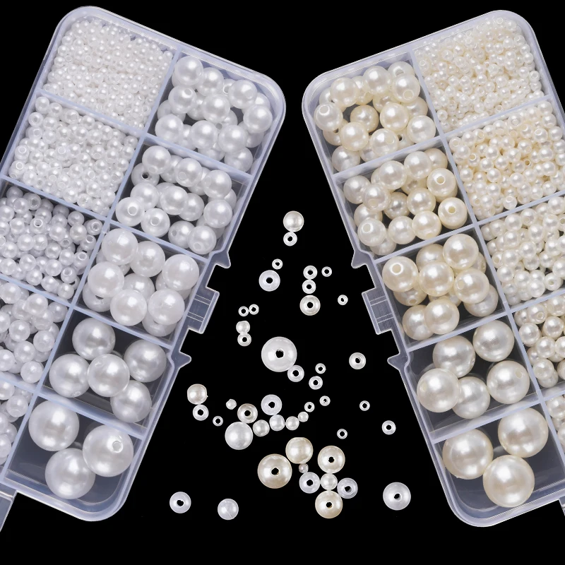 800pcs Artificial Faux Pearl R - đánh giá và giá Resin Crafts Diy