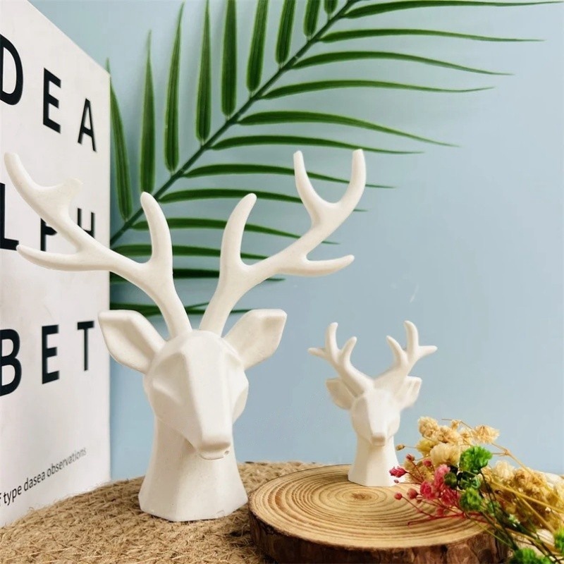 2 Pieces of Deer Antlers Ornam - đánh giá và giá Resin Craft Ideas