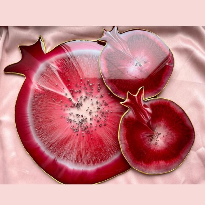 X6he lựu geode geode agate epo - đánh giá và giá Geode Mold Silicone