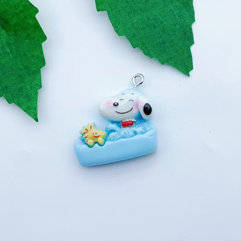 12pcs resin cartoon dog pendan - đánh giá và giá Resin Craft Projects