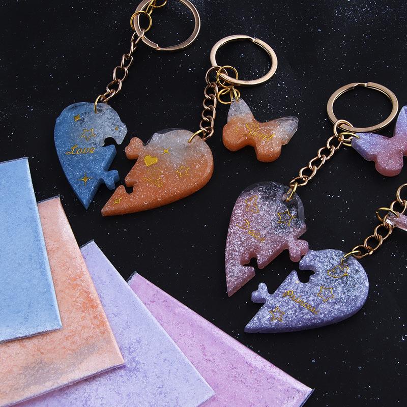 Diamond Sparkling Mica Powder  - đánh giá và giá Resin Pigment Set
