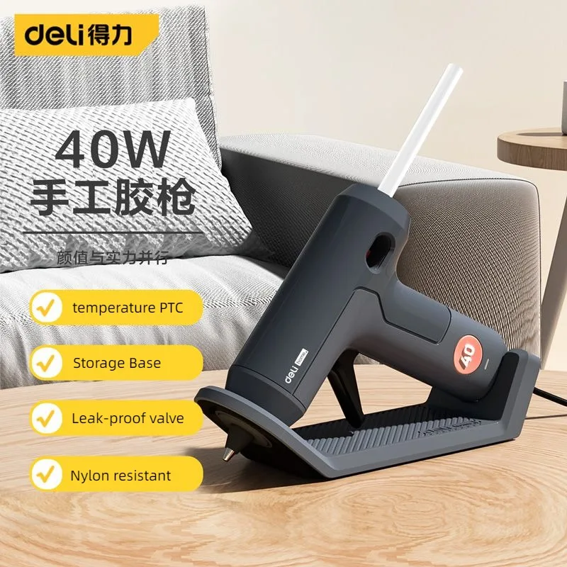 Deli 40W Hot Melt Glue Gun Wit - đánh giá và giá Heat Gun Small