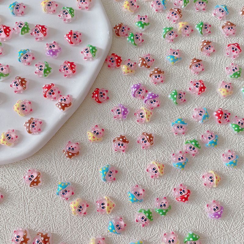 2/10/20pcs Kirby Nail Charms 3 - đánh giá và giá Resin Crafts