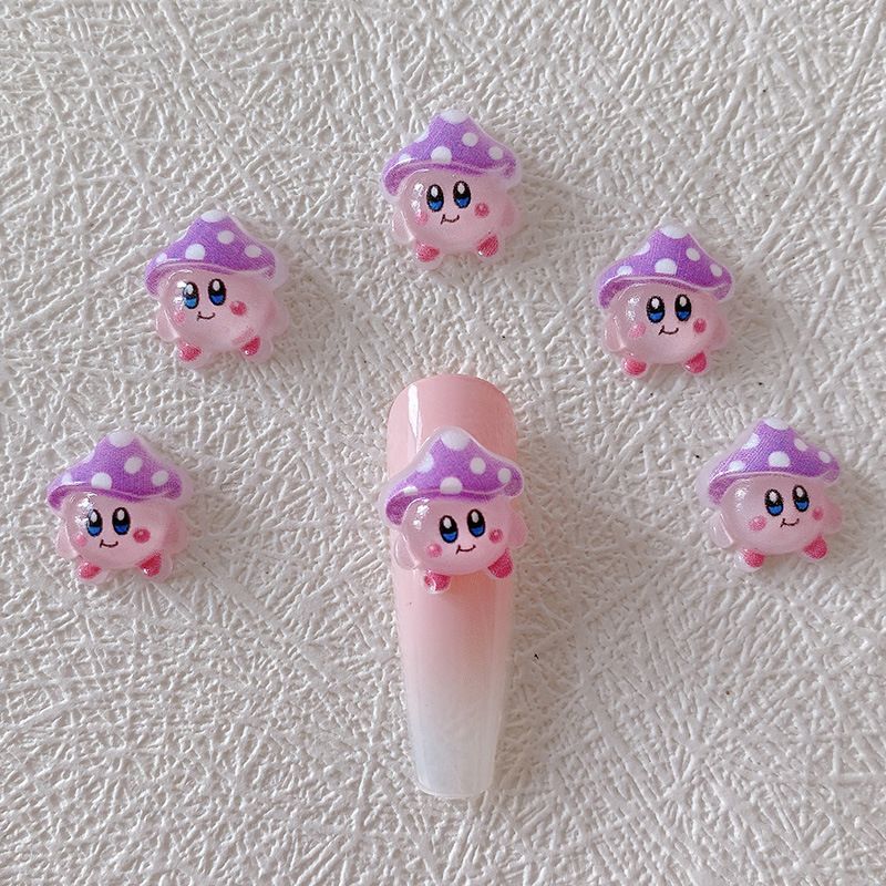 2/10/20pcs Kirby Nail Charms 3 - đánh giá và giá Resin Crafts