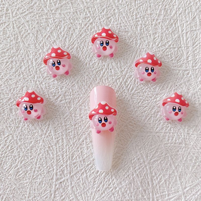 2/10/20pcs Kirby Nail Charms 3 - đánh giá và giá Resin Crafts
