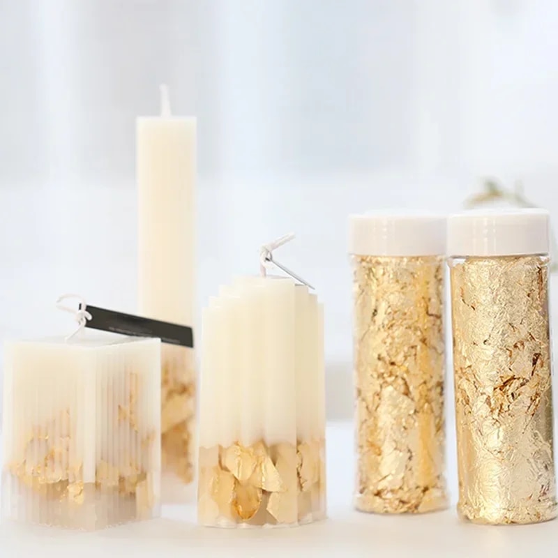 2g/1g Metallic Foil Flakes Gol - đánh giá và giá Gold Foil Flakes