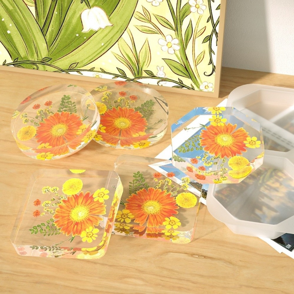 Creative Coasters Silicone Mol - đánh giá và giá Coaster Mold Round