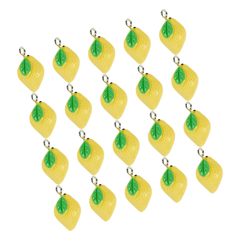 20Pcs Lemon Resin Charms DIY J - đánh giá và giá Resin Craft Supplies