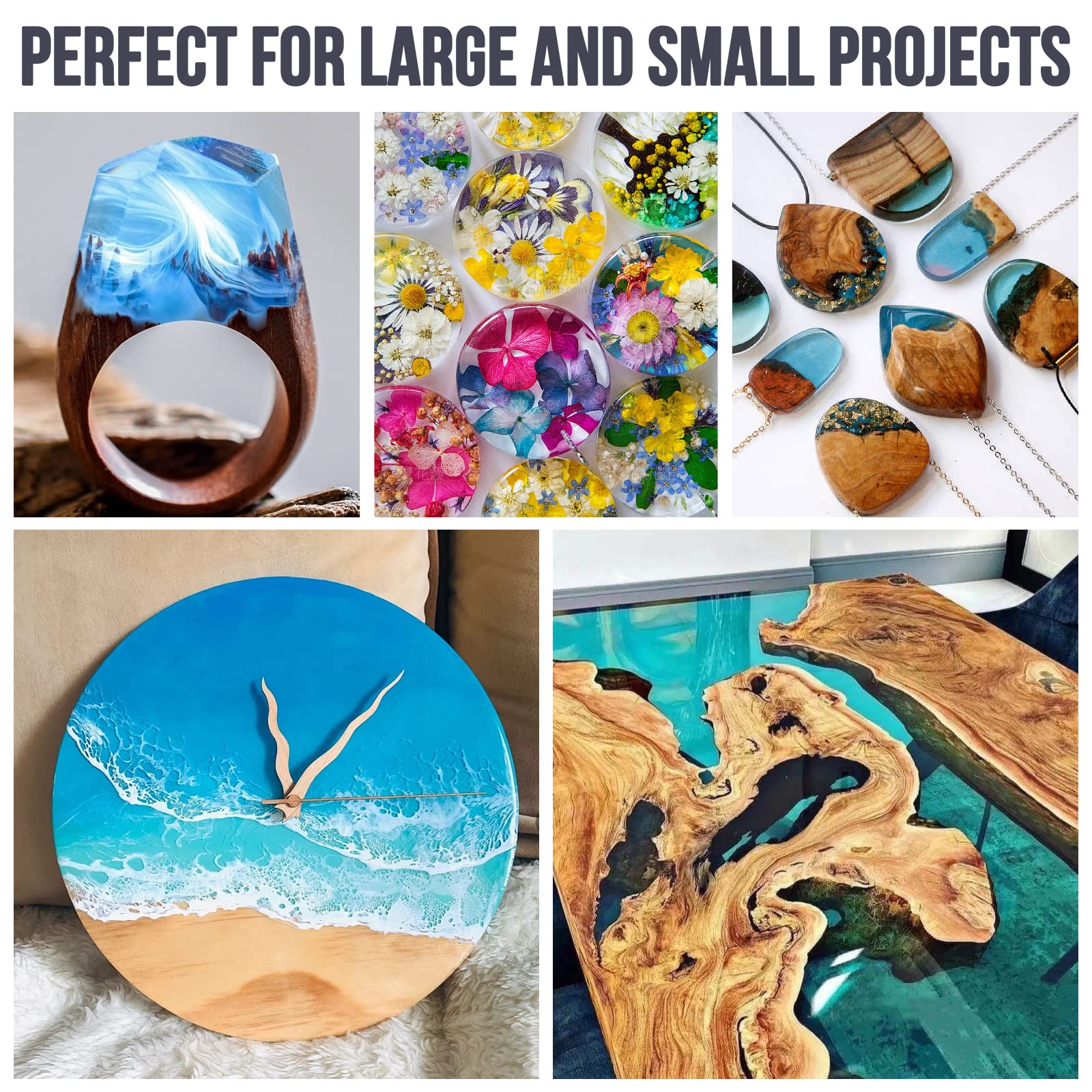 Epoxy Resin Kits Set, Art Kit  - đánh giá và giá Resin Craft For Beginners
