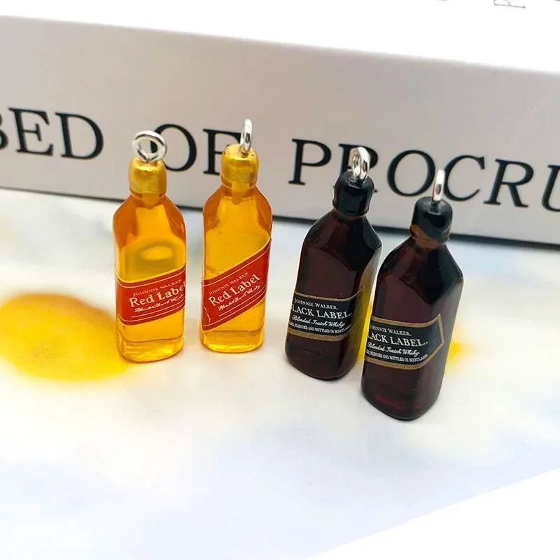 10Pcs Tiny Wine Bar Bottle Res - đánh giá và giá Resin Crafts Diy