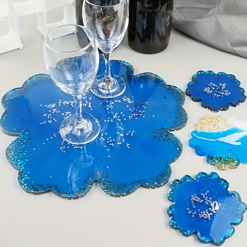 5pcs Mirror Large Flower Small - đánh giá và giá Silicone Mold Tray