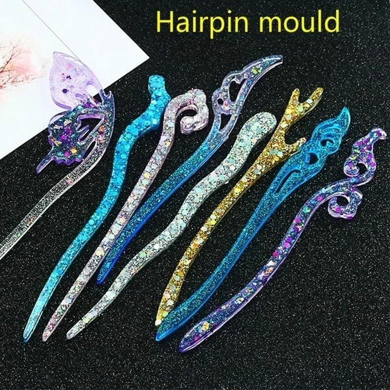 New Transparent Hairpin Silico - đánh giá và giá Resin Craft Supplies