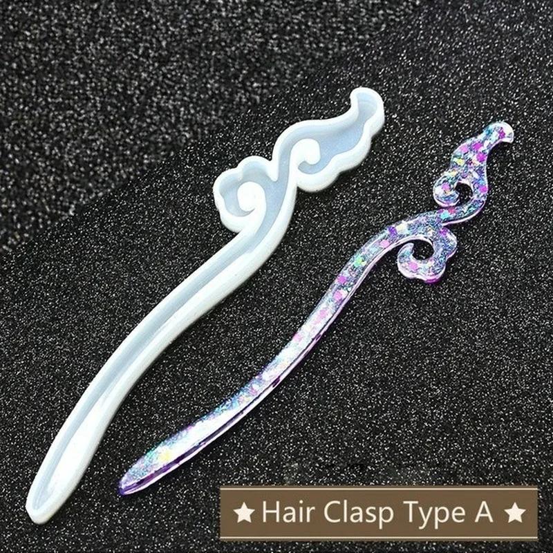 New Transparent Hairpin Silico - đánh giá và giá Resin Craft Supplies
