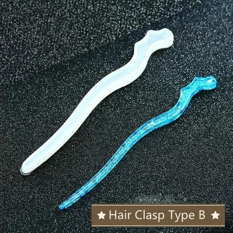 New Transparent Hairpin Silico - đánh giá và giá Resin Craft Supplies