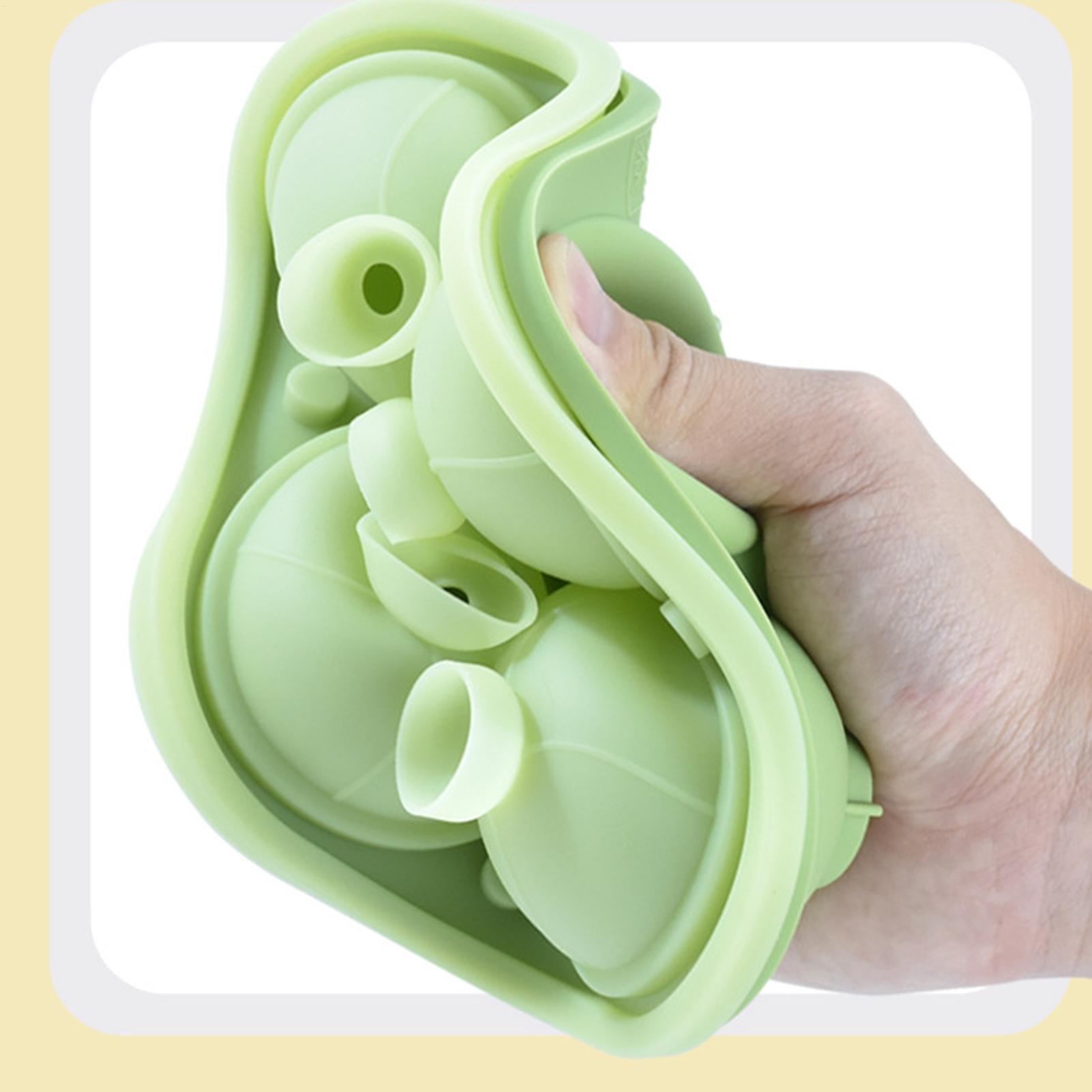Sphere Ice Mold Silicone Ice B - đánh giá và giá Serving Tray Mold