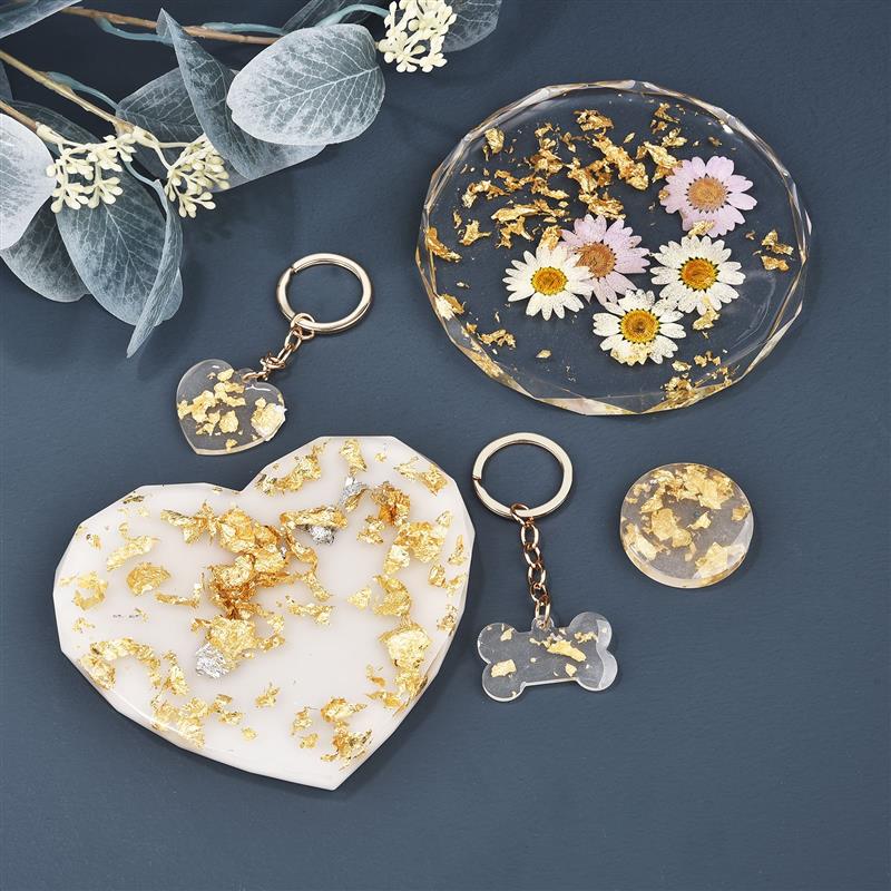 1/2/3/5/10G Giả Vàng Bạc Đồng  - đánh giá và giá Gold Foil Flakes