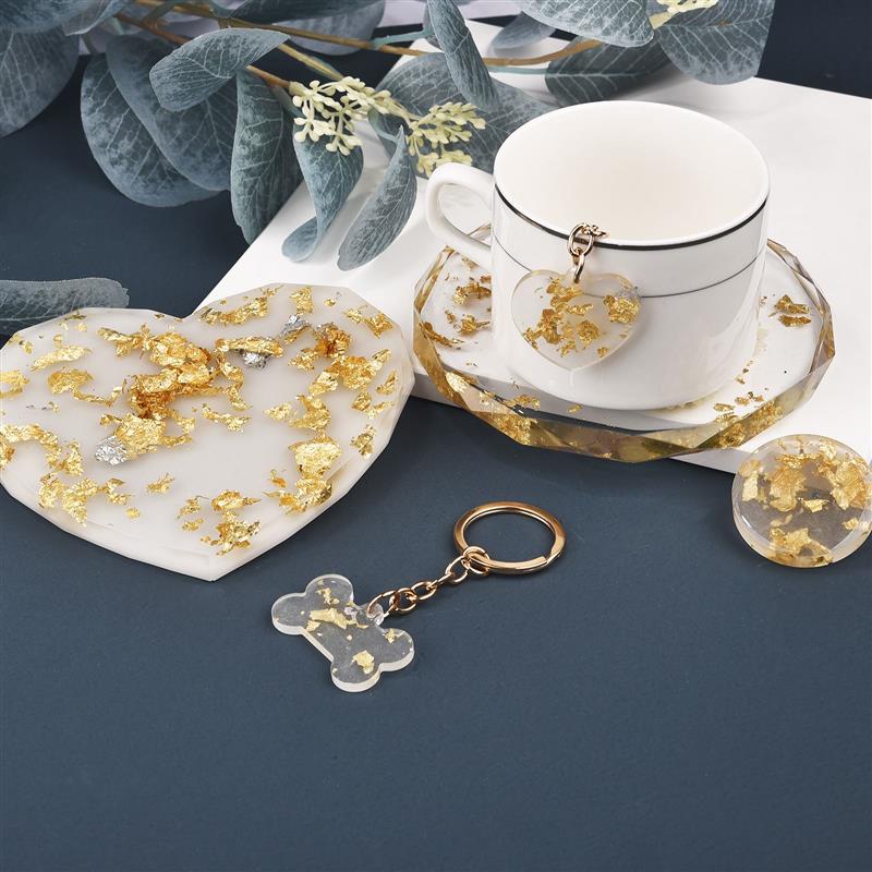 1/2/3/5/10G Giả Vàng Bạc Đồng  - đánh giá và giá Gold Foil Flakes