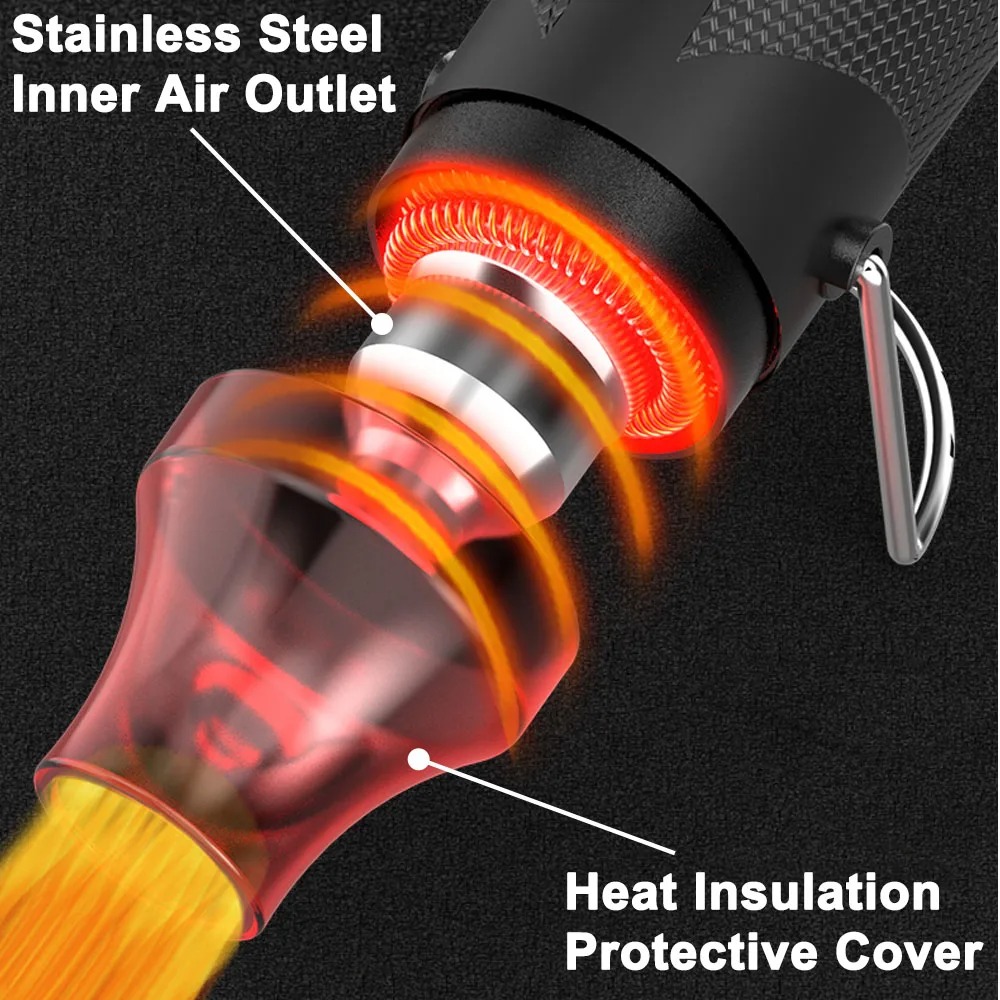 Hot Air Gun Portable Mini Heat - đánh giá và giá Heat Gun Small