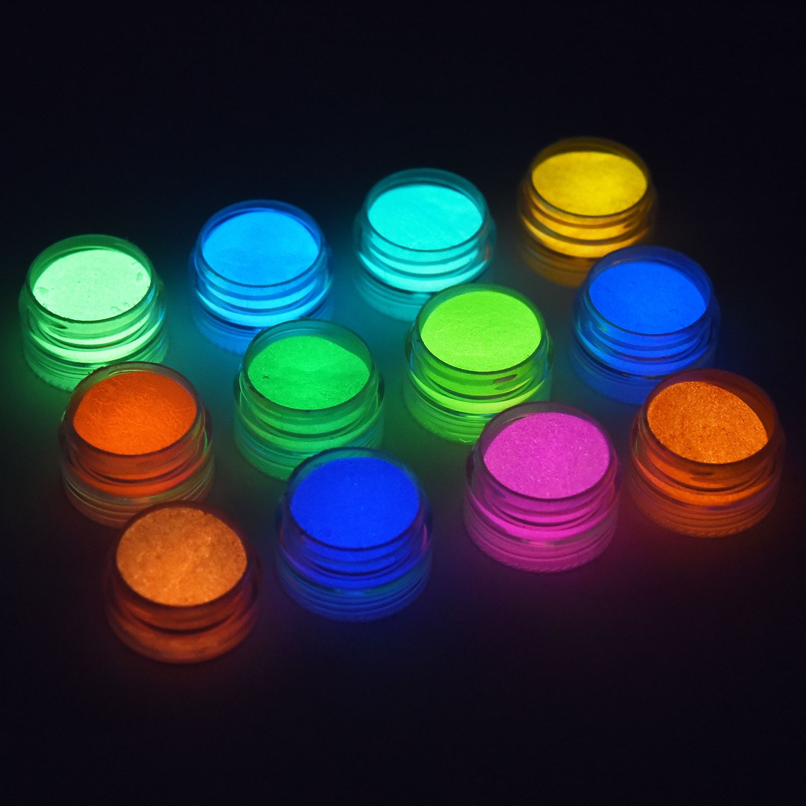 6 Colors/Set Luminous Powder R - đánh giá và giá Resin Pigment Set